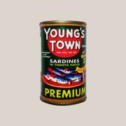 Young's Town Sardines in Tomato Sauce (Green) 155g 
