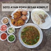 chicken soup large (2 people)Soto ayam porsi besar HALAL 