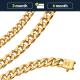 [할부] 18k 커브 체인 Gold necklaces - Curve Chain (6)